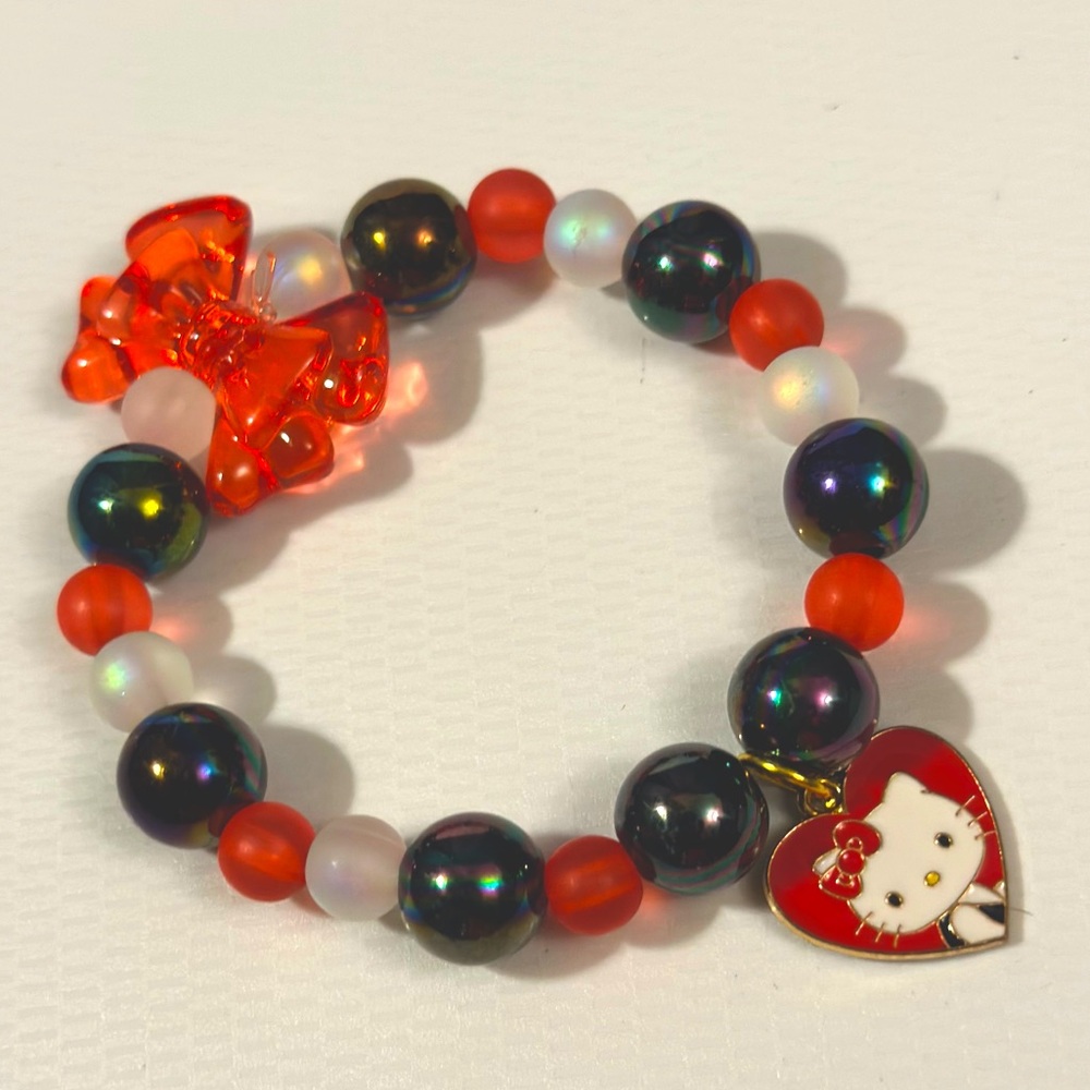 Hello kitty Red Tie Bow bracelet